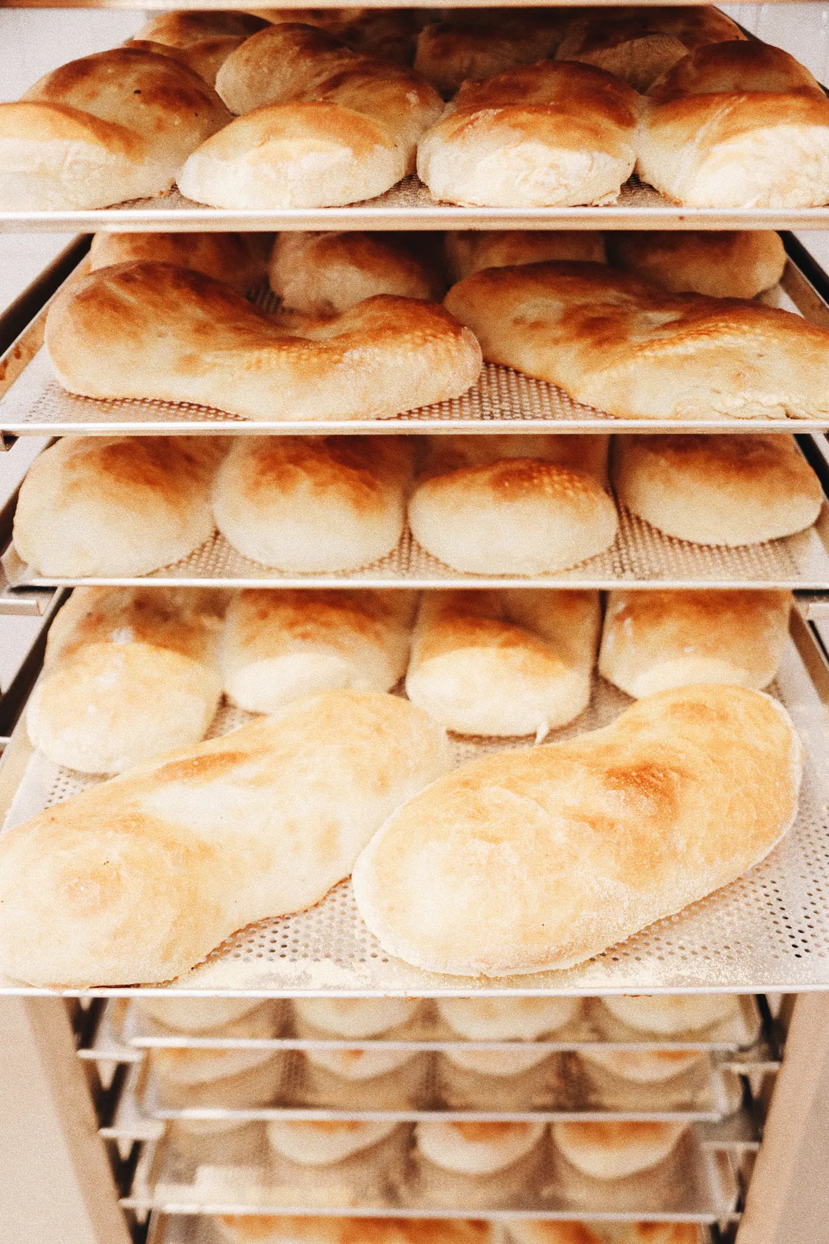 Frisches Brot aus dem Ofen