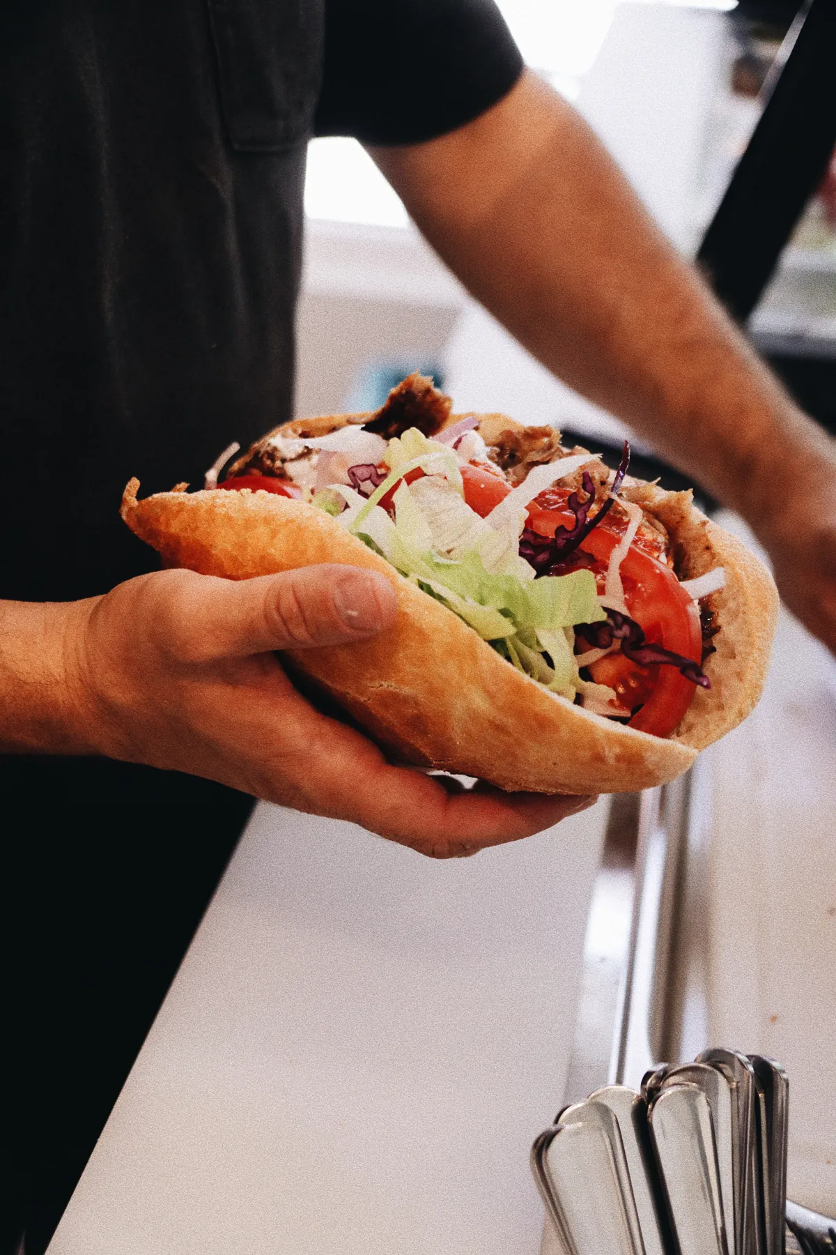 Döner von Deli Kebap, frisch in der Hand